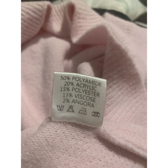 Azalia Wang. Pink Pull Over Sweater.Size Large/ B25 - Picture 4 of 4